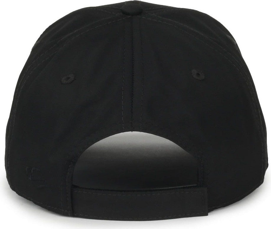 OC Sports OC601 Performance Service Flag Insert Cap - Black Disp2 - HIT a Double - 5