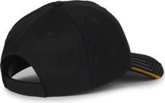 OC Sports OC601 Performance Service Flag Insert Cap - Black Disp2 | HIT a Double