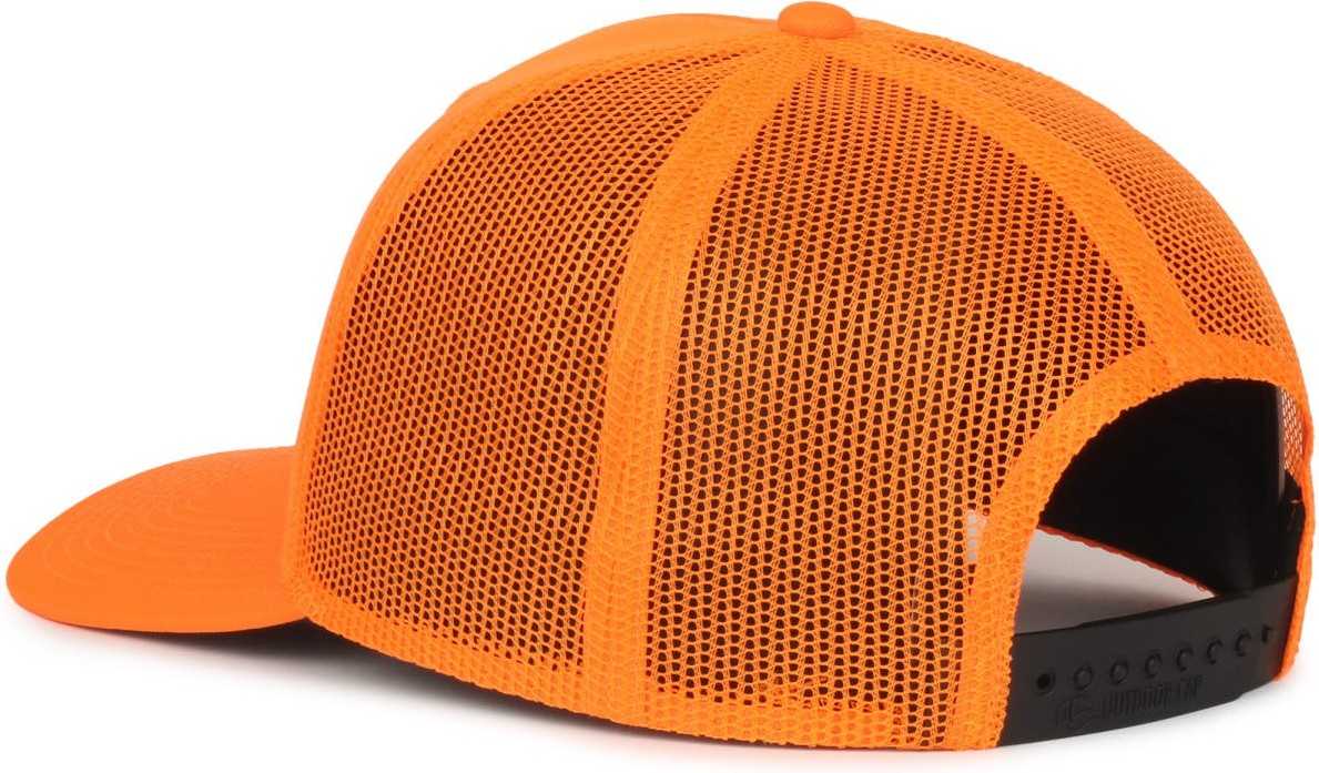 OC Sports OC771CAMO Adjustable Mesh Back Cap - Blaze Blaze | HIT a Double