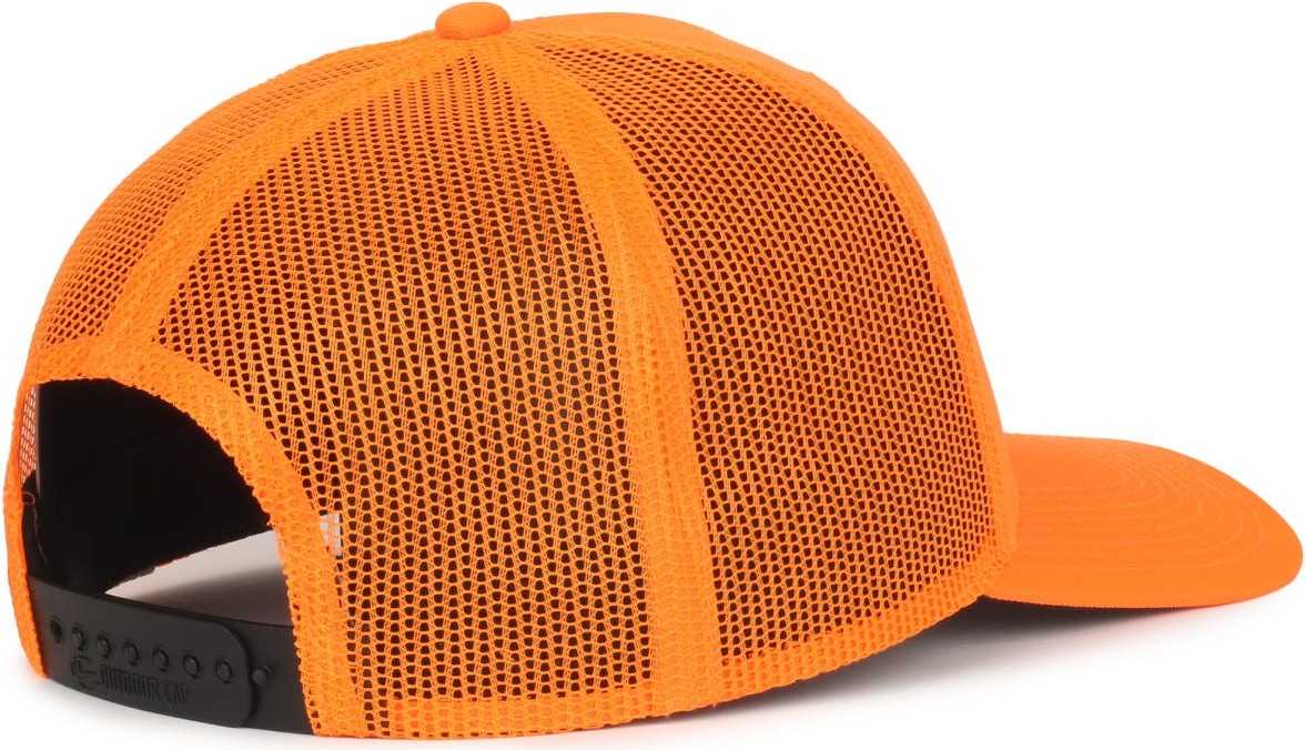 OC Sports OC771CAMO Adjustable Mesh Back Cap - Blaze Blaze | HIT a Double