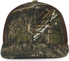 OC Sports OC771CAMO Adjustable Mesh Back Cap - Mossy Oak Country DNA Brown | HIT a Double