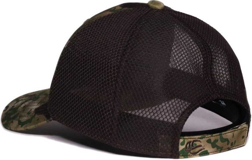 OC Sports PFC-150M Adjustable Mesh Back Cap - Kryptek Obskura Trans | HIT a Double