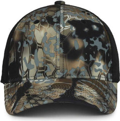 OC Sports PFC-150M Adjustable Mesh Back Cap - Kryptek Obskura Skyfall Black | HIT a Double
