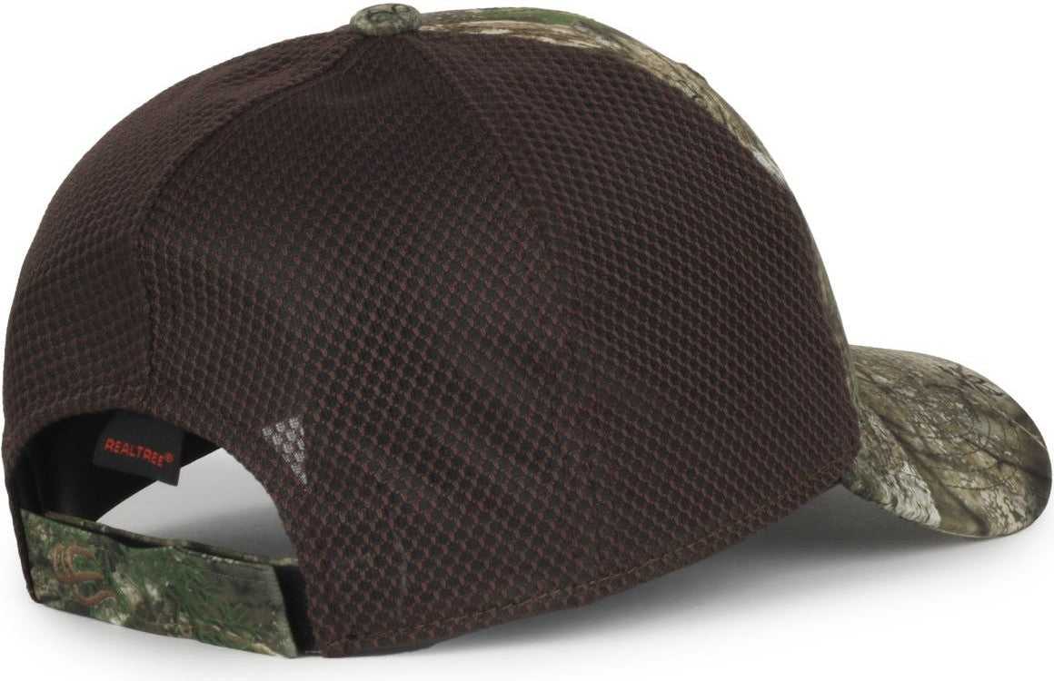 OC Sports PFC-150M Adjustable Mesh Back Cap - Realtree APX Brown | HIT a Double