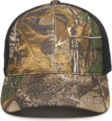 OC Sports PFC-150M Adjustable Mesh Back Cap - Realtree Xtra Black | HIT a Double