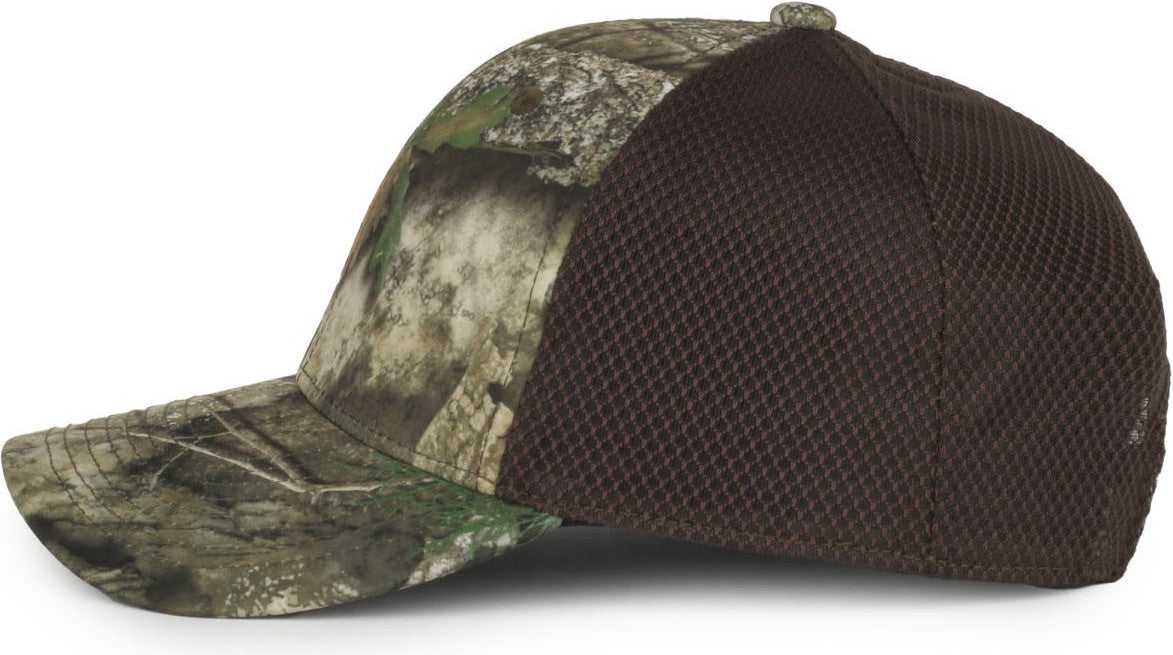 OC Sports PFC-150M Adjustable Mesh Back Cap - Realtree APX Brown | HIT a Double
