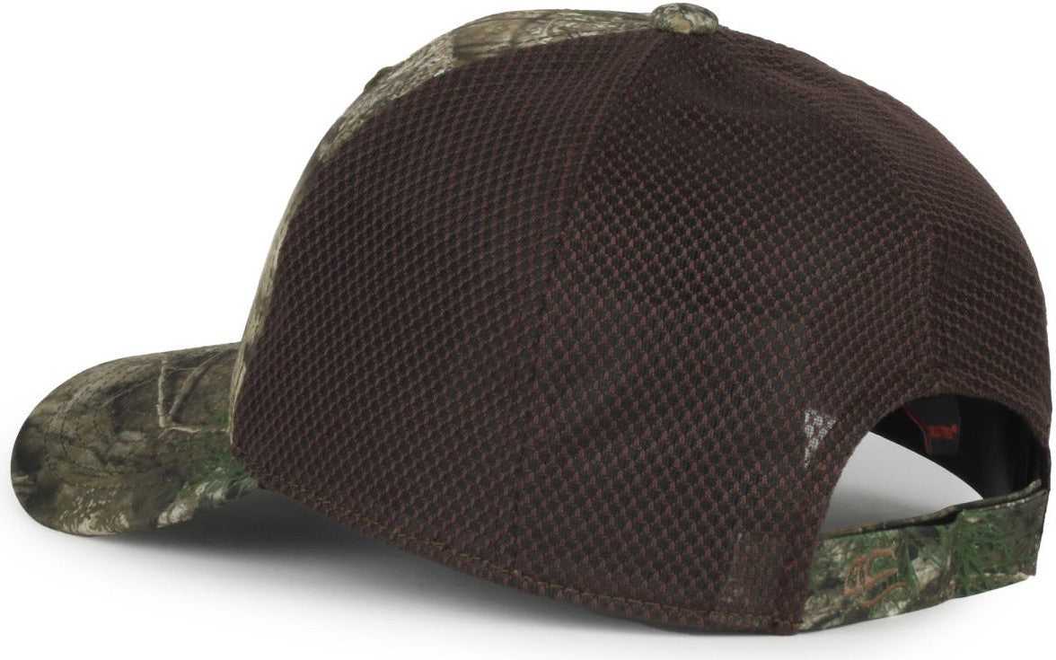 OC Sports PFC-150M Adjustable Mesh Back Cap - Realtree APX Brown | HIT a Double