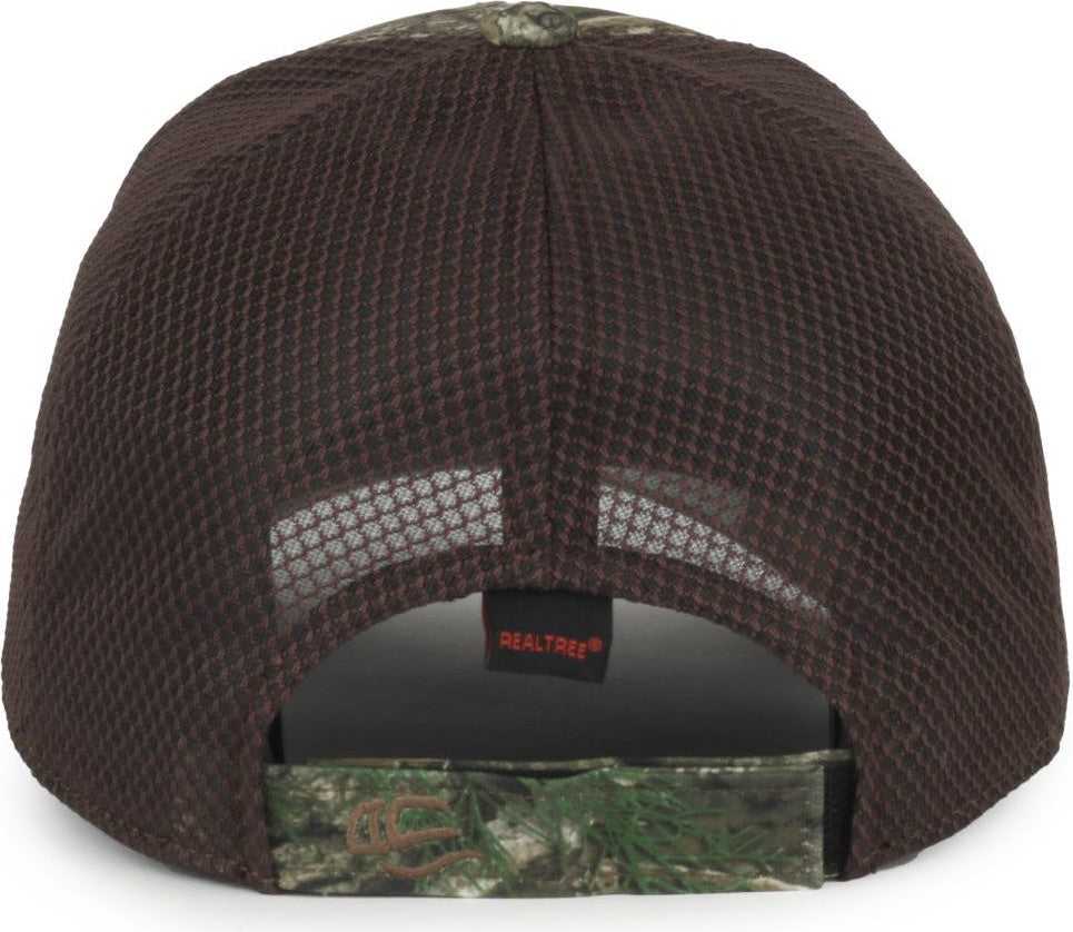 OC Sports PFC-150M Adjustable Mesh Back Cap - Realtree APX Brown | HIT a Double
