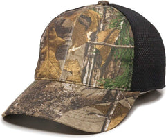 OC Sports PFC-150M Adjustable Mesh Back Cap - Realtree Xtra Black | HIT a Double