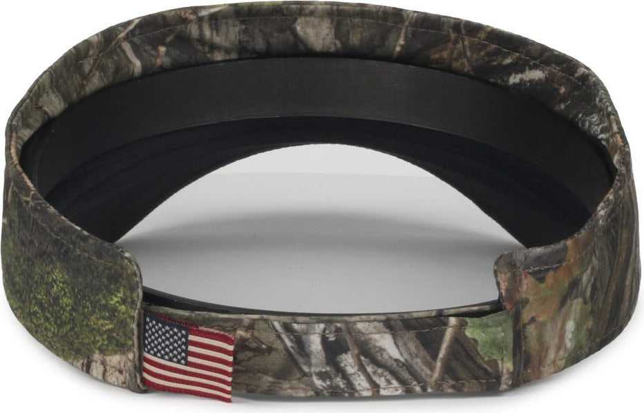 OC Sports PVR-100 Visor - Mossy Oak Country DNA - HIT a Double - 5