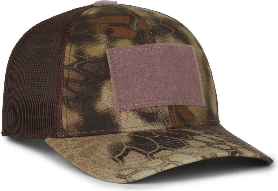OC Sports RC-01C Loop Patch Cap - Kryptek Highlander Brown | HIT a Double