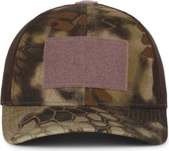 OC Sports RC-01C Loop Patch Cap - Kryptek Highlander Brown - HIT a Double - 2