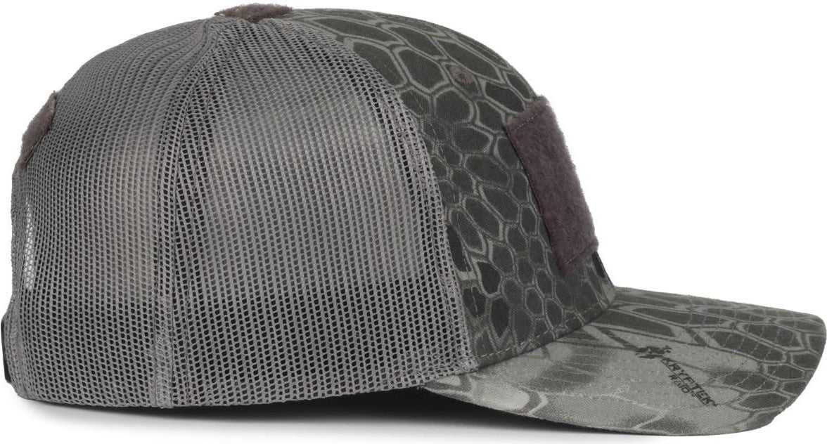 OC Sports RC-01C Loop Patch Cap - Kryptek Raid Dark Gray - HIT a Double - 2