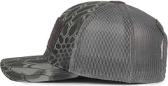 OC Sports RC-01C Loop Patch Cap - Kryptek Raid Dark Gray - HIT a Double - 3