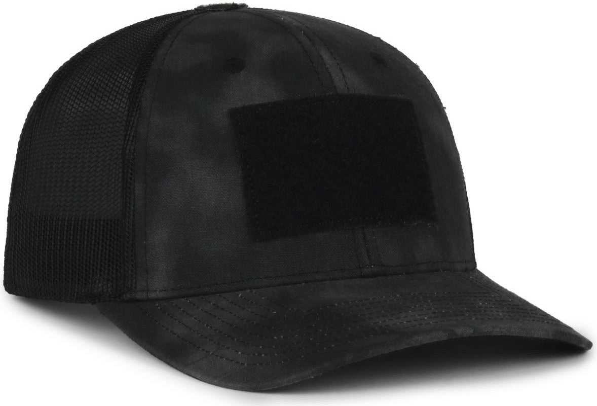 OC Sports RC-01C Loop Patch Cap - Kryptek Typhon Black | HIT a Double