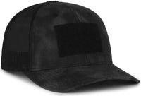 OC Sports RC-01C Loop Patch Cap - Kryptek Typhon Black | HIT a Double