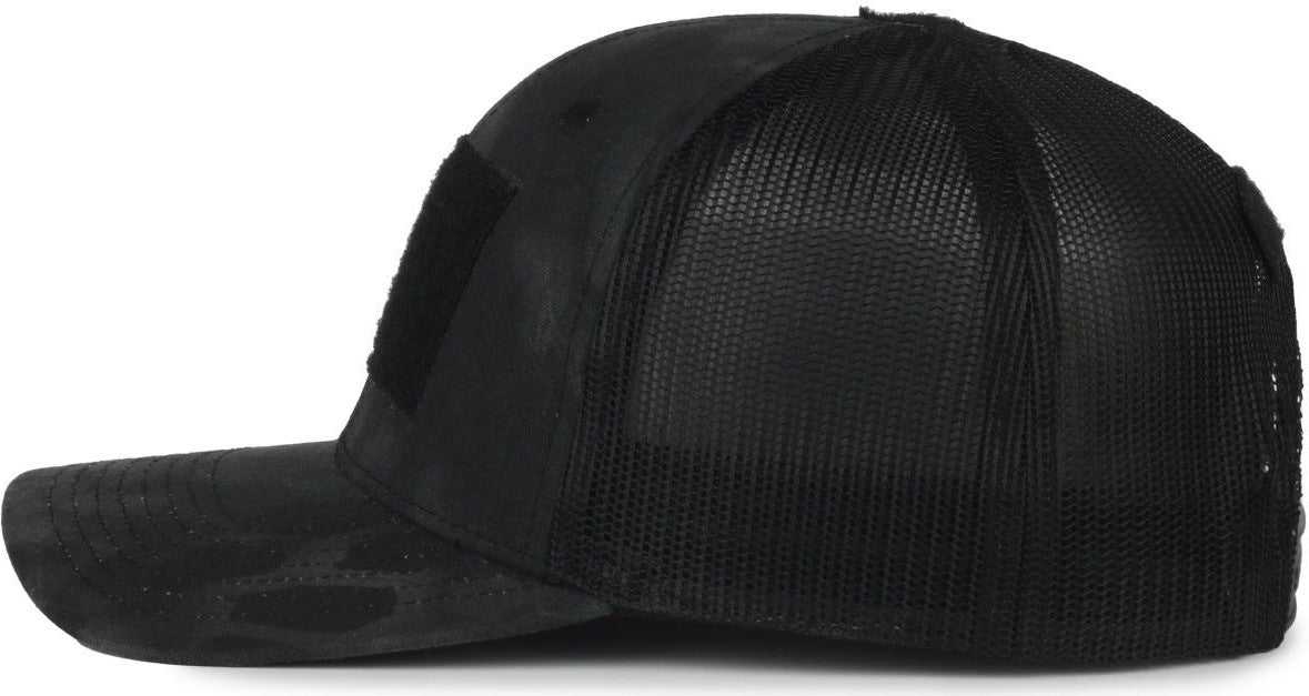 OC Sports RC-01C Loop Patch Cap - Kryptek Typhon Black - HIT a Double - 7
