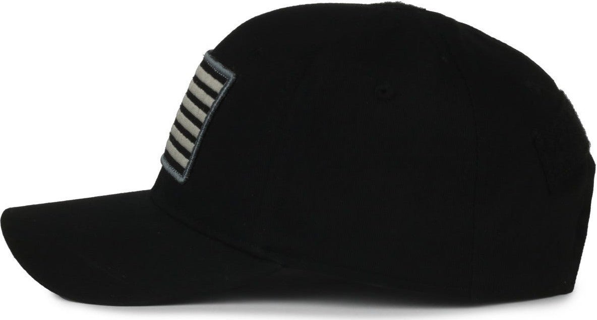 OC Sports RCA-01 Fleece Lined Crown Cap - Black - HIT a Double - 7