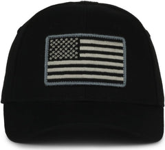 OC Sports RCA-01 Fleece Lined Crown Cap - Black - HIT a Double - 2