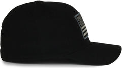 OC Sports RCA-01 Fleece Lined Crown Cap - Black - HIT a Double - 3