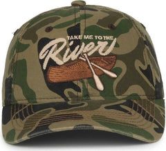 OC Sports RIVER01 Dark Classic Camo Cap - Generic Camo - HIT a Double - 2