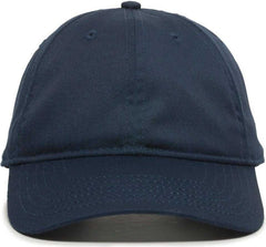 OC Sports RPET100 Certified Recycled PET Lightly Structured Cap - Navy - HIT a Double - 3