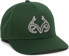 OC Sports RT04B Realtree Bamboo Charcoal Polyester Cap - Green | HIT a Double