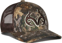 OC Sports RT85A Realtree Mesh Back Pro Crown Cap - Realtree Edge Brown | HIT a Double