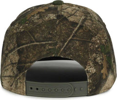OC Sports RTA28A Realtree Series Cap - Realtree Apx - HIT a Double - 2