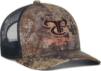 OC Sports TRU04A Canvas Camo Mesh Back Cap - Truetimber Prairie Black | HIT a Double