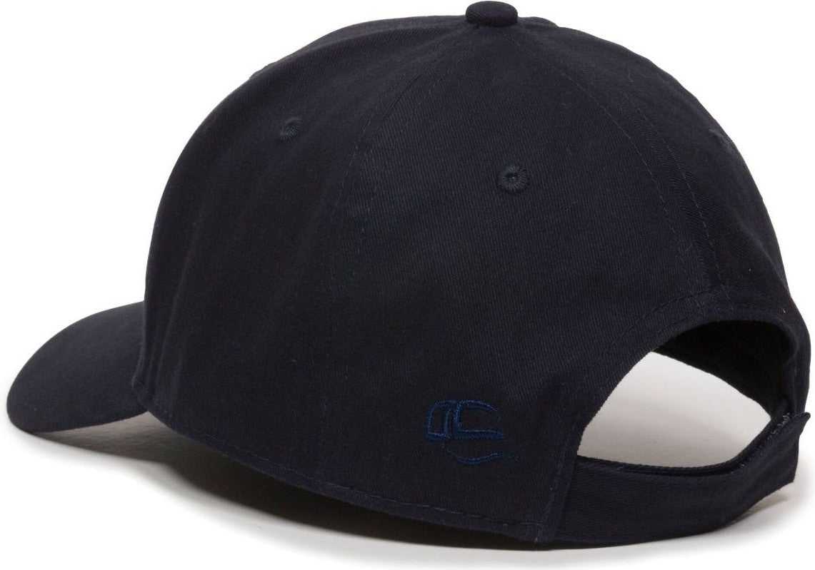 OC Sports USA-300 Adjustable American Flag on Bill Cap - Navy USA2 | HIT a Double