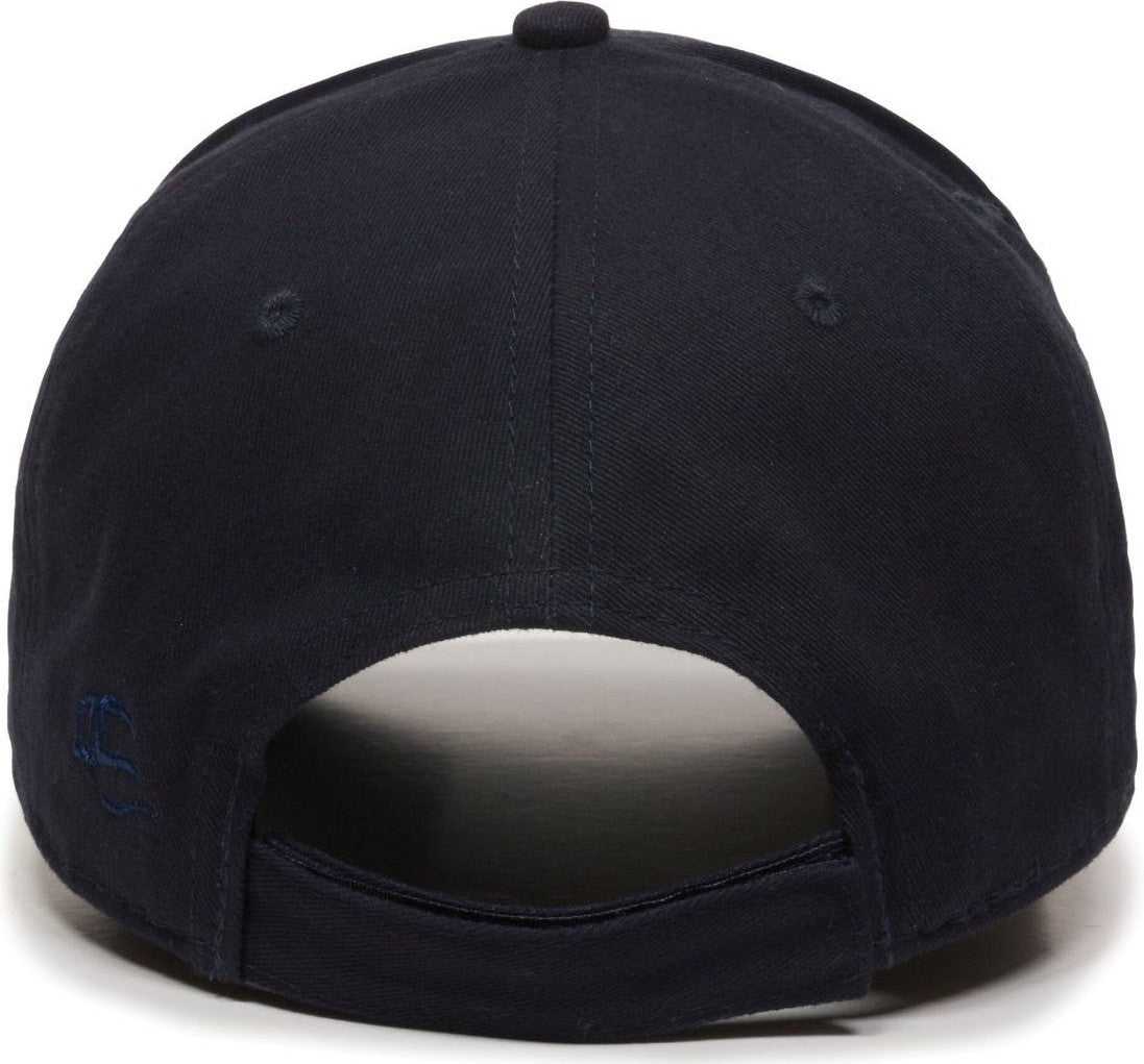 OC Sports USA-300 Adjustable American Flag on Bill Cap - Navy USA2 | HIT a Double