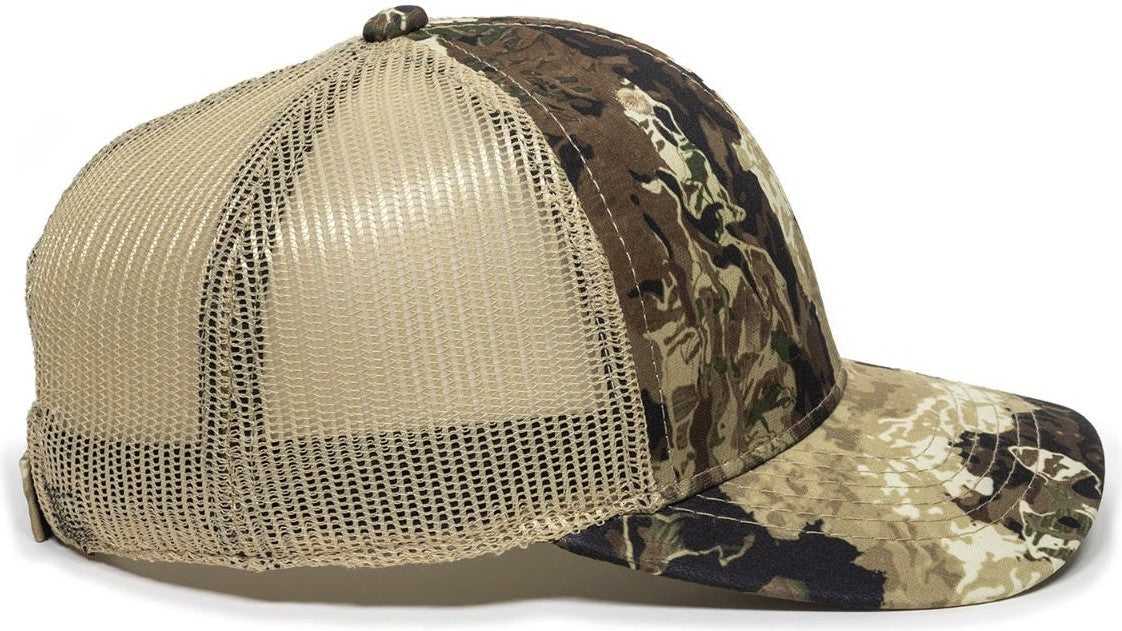 OC Sports VEIL-001 VEIL Camo Mesh Back Cap - Veil Camo Whitetail Natural - HIT a Double - 8
