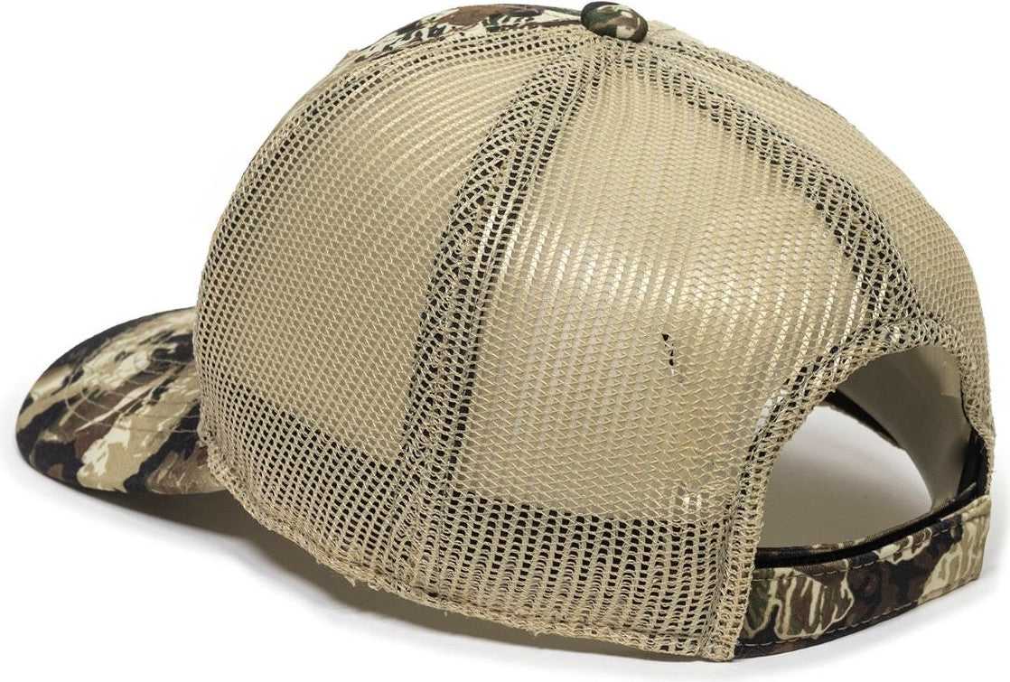 OC Sports VEIL-001 VEIL Camo Mesh Back Cap - Veil Camo Whitetail Natural - HIT a Double - 6