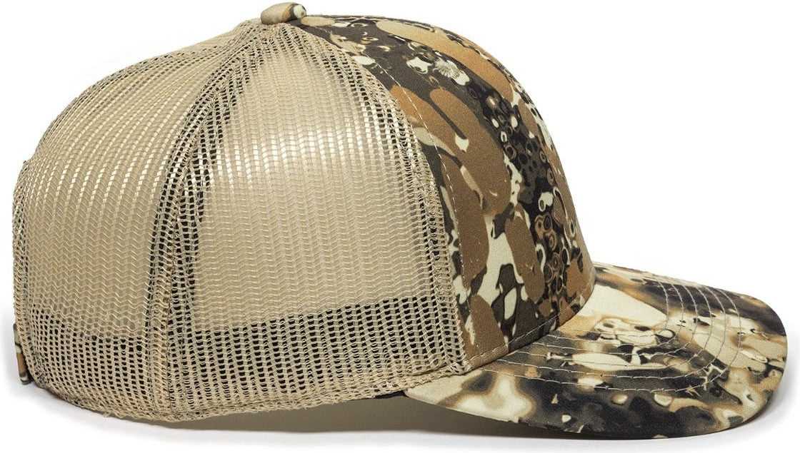 OC Sports VEIL-001 VEIL Camo Mesh Back Cap - Veil Camo Avayde Natural | HIT a Double