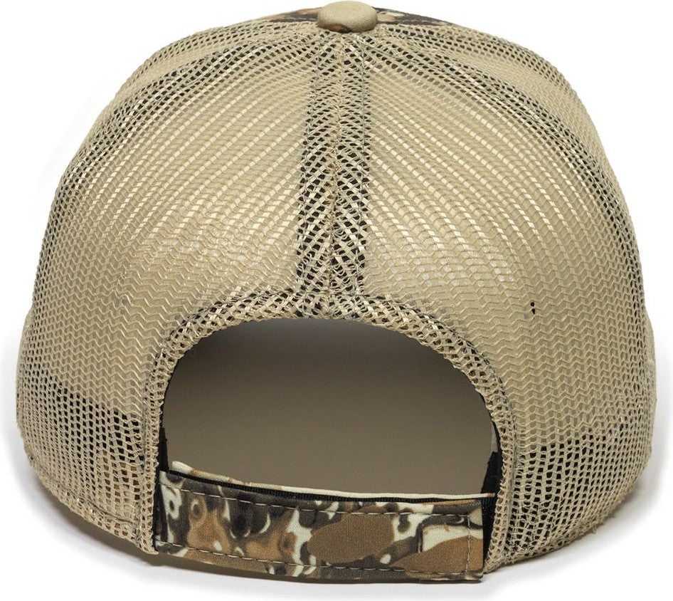 OC Sports VEIL-001 VEIL Camo Mesh Back Cap - Veil Camo Avayde Natural | HIT a Double