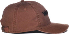 OC Sports WRA-107 Wranger Unstructured Curved Visor Cap - Mocha | HIT a Double