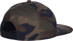 OC Sports WRA-110 Wranger Flat Visor High Crown Cap - Generic Camo | HIT a Double