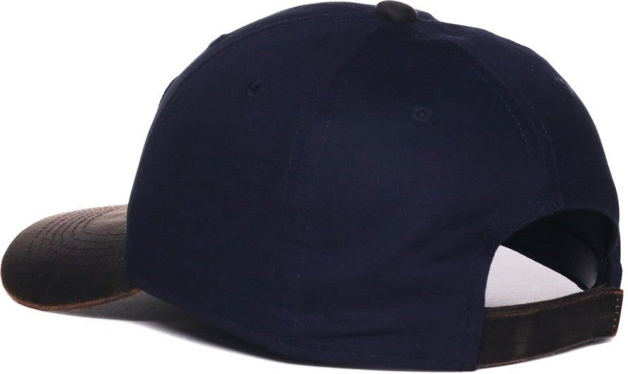 OC Sports WRA-111 Wranger Flag Patch Structured  Cap - Navy | HIT a Double