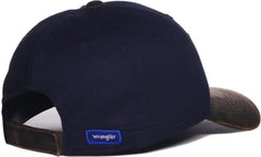 OC Sports WRA-111 Wranger Flag Patch Structured  Cap - Navy | HIT a Double