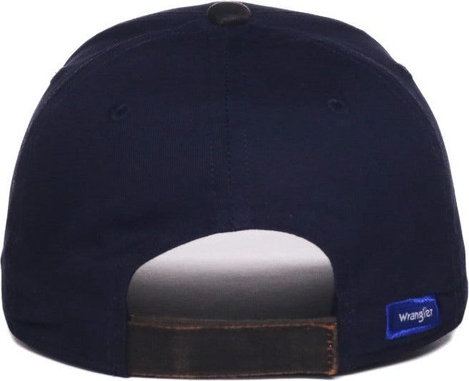 OC Sports WRA-111 Wranger Flag Patch Structured  Cap - Navy | HIT a Double