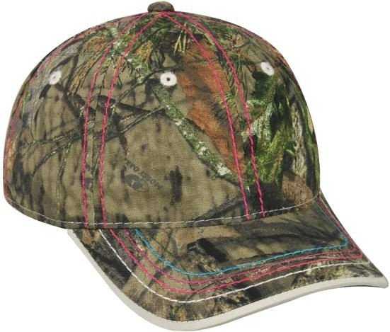 OC Sports 101LDS Adjustable Ladies Fit Cap - Mossy Oak Break-Up Country | HIT a Double