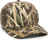 OC Sports 301IS Adjustable Cap - Mossy Oak Shadow Grass Blades Ducks Unlimited Edition | HIT a Double