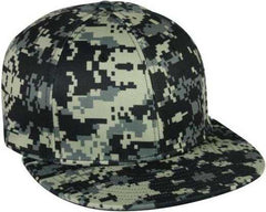 OC Sports MWS1025D Proflex ProTech Mesh Camo Q3 Cap - Black | HIT a Double