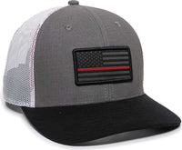 OC Sports USA-150 Heavy Brushed Canvas Cap - Fire | HIT a Double