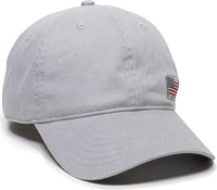 OC Sports USA-160 Low Crown Unstructured Cap -Gray | HIT a Double
