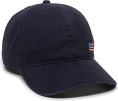 OC Sports USA-160 Low Crown Unstructured Cap -Navy | HIT a Double