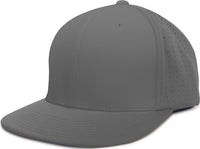 Pacific ES474 Perforated F3 Performance Flexfit Cap - Graphite | HIT a Double