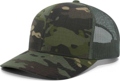 Pacific Headwear M08 MultiCam Snapback Trucker Cap - Multicam Tropic Loden | HIT a Double