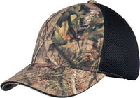 Port Authority C912 Camouflage Cap with Air Mesh Back - Mossy Oak Break-Up Country Black Mesh | HIT a Double